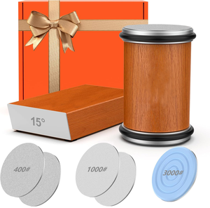 Nhà bếp và đầu bếp của dao cán vót với 5 pcs dễ dàng thay thế từ mài đĩa - Product Image 1