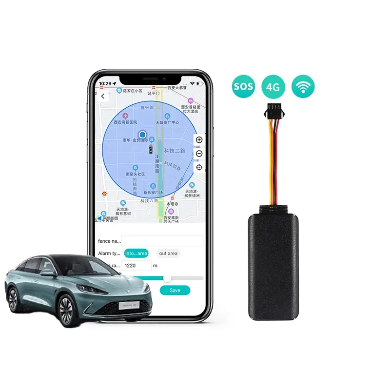 Pelacak Pintar GPS Anti Hilang 4G Nirkabel Baru untuk Kendaraan Otomatis Pelacak GPS Pelacak Mobil GPS Pelacakan Waktu Nyata.