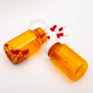 120Ml Fabrikant Lage Prijs Medicijncapsule Fles Verpakking Oranje Fles Met Schroefdop, Plastic Capsule Flessen - Product Image 4