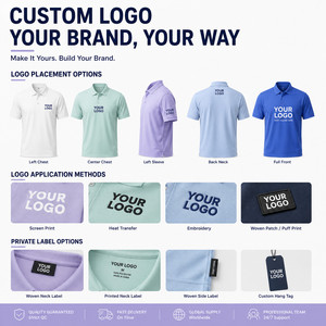 Polo de Rendimiento para Hombre con Logotipo Personalizado, 170G, 15% Spandex, Elástico en 4 Direcciones, Transpirable, Estilo Casual de Negocios, Venta al Por Mayor, Tallas S-4XL, Color Ébano - Product Image 2