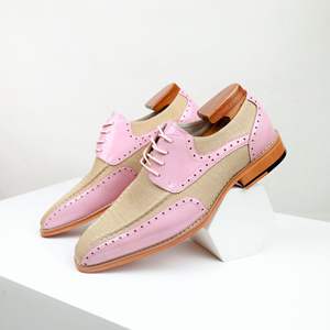 Zapatos Oxford de Alta Calidad Estilo Británico para Hombre, Forro de Cuero Genuino, Zapatos Formales de Negocios para Oficina, Aptos para Todas las Temporadas - Product Image 3