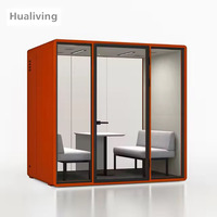 Cabine téléphonique insonorisée pour une personne, cabine acoustique privée, cabine de travail silencieuse, cabine insonorisée pour bureau