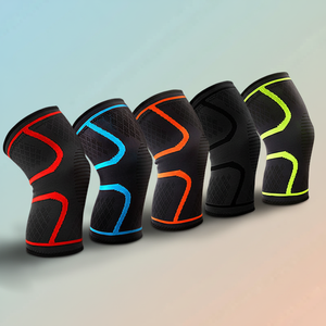 <span class=keywords><strong>Boer</strong></span> - Rodilleras Deportivas Antideslizantes de Nailon y Silicona para Baloncesto, Levantamiento de Pesas y Running - ¡Oferta Especial! - Product Image 1