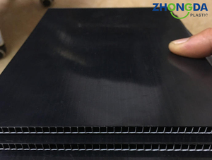 Tái chế <span class=keywords><strong>PP</strong></span> vật liệu rỗng bảng bảo vệ Polypropylene nhựa lưới bảng cho công nghiệp và nông nghiệp doanh thu hộp - Product Image 3