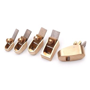 5 uds Mini cepilladora de madera violín juego de cepilladora de pulgar 8/12/14/16/18mm ancho de hoja latón Luthier herramienta para DIY violín <span class=keywords><strong>viola</strong></span> violoncello - Product Image 5