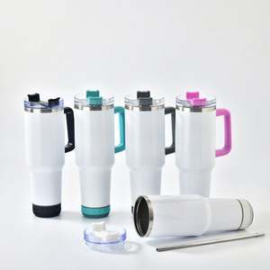 USA WAREHOUSE RTS 40 oz Stainless Steel 40oz <b>Music</b> Player Travel Coffee <b>Mugs</b> Tumbler with Handle - Product Image 5