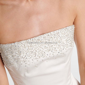 Produttori di Abbigliamento di Lusso Premium OEM/ODM all'Ingrosso, Top Casual da <span class=keywords><strong>Donna</strong></span> con Perline e Strass con Lacci - Product Image 3