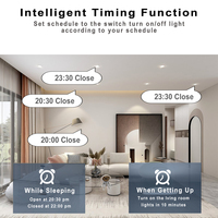 Interrupteur intelligent Wifi EWeLink 4 canaux avec module de fonction RF 7-32V 10A Relais 4 canaux Fonctionne avec Alexa Google Home
