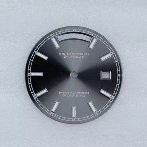 Cadran de montre en métal de 31 mm avec aiguilles lumineuses vertes, adapté aux activités sportives - Product Image 6