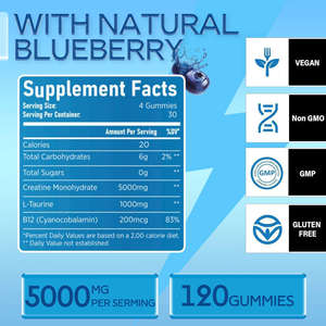 Gummies de Créatine Monohydrate OEM 5000mg – Fournisseur de Créatine en Gummies – Usine de Protéines de Créatine – Fabrication Personnalisée - Product Image 2