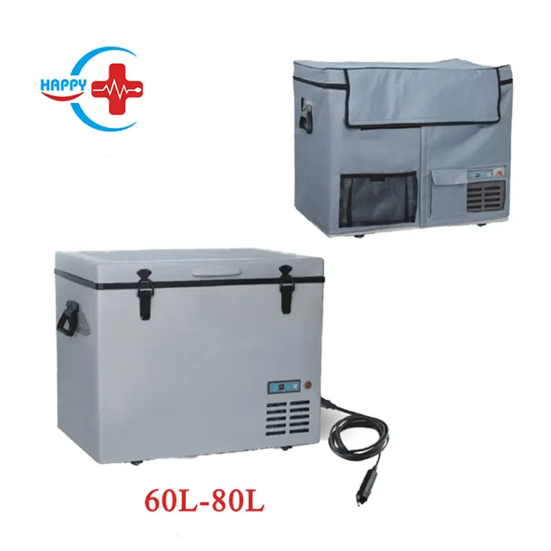 HC-P009 Populaire Boisson Refroidisseur approprié à l'opération d'alimentation d'énergie solaire 60L-80L réfrigérateur portable