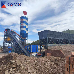 Centrale à béton prêt à l'emploi fiable avec système de compensation d'humidité, fonctionnement stable, performance par tous les temps - Product Image 1