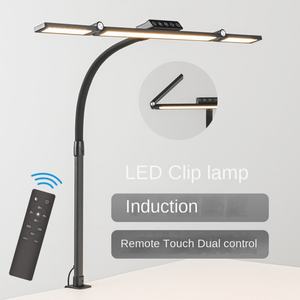 โคมไฟตั้งโต๊ะสำหรับสถาปนิก 24W สว่างพิเศษ ดีไซน์ทันสมัย ปรับความสว่างได้ ใช้กับจอคอมพิวเตอร์ พร้อมรีโมทคอนโทรล ตัวหนีบโลหะ สำหรับโต๊ะเขียนแบบ โต๊ะคอมพิวเตอร์ - Product Image 1