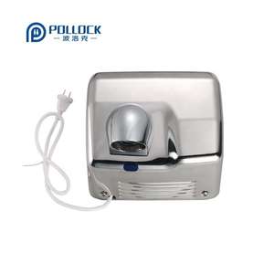 Sèche-mains SS304 Commercial Heavy Duty Toilette Sèche-mains à grande vitesse Sèche-mains automatique en acier inoxydable - Product Image 3