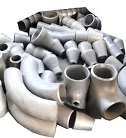 Coude 3D en acier inoxydable Prime Choice 45 degrés Sch10S A403 WP304L DN100 pour lignes sanitaires de boissons