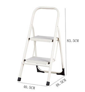 Escaleras plegables de calidad, escalera de metal para niños, taburete de escalera de acero, escalera plegable de acero, de metal, para uso en el hogar - Product Image 3