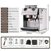 Machine à café avec moulin intégré, machine à café automatique du grain à la tasse pour usage professionnel