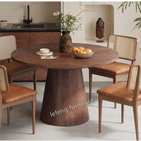 Table d'événement commerciale au design moderne Table d'appoint en bois pour restaurant, banquet, fête de mariage
