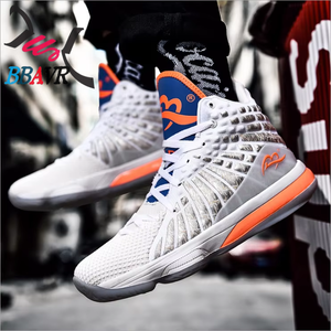 Chaussures de basketball montantes pour hommes, neuves, résistantes à l'usure et respirantes pour l'été, l'hiver et l'automne - Product Image 4