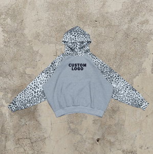 Sudadera con Capucha Unisex Personalizada para Invierno 2026, de Poliéster/Algodón, con Cierre, Corte Holgado, Estilo Urbano Americano, Color Sólido Básico - Product Image 4