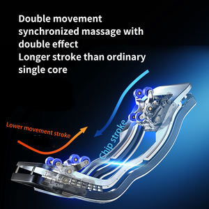 <span class=keywords><strong>Chaise</strong></span> de <span class=keywords><strong>massage</strong></span> 3D RENOVACARE PRMC-F04 de Chine, fonction musicale, gravité zéro, moteur puissant, couverture complète du corps par airbag, pieds - Product Image 2