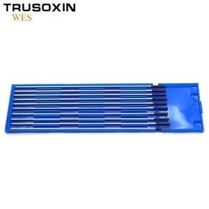 10 pièces d'électrodes en tungstène composite de couleur violette, code 1.6/2.0/2.4/3.0/3.2/4.0MM, tête blanche, aiguille en tungstène - Product Image 5