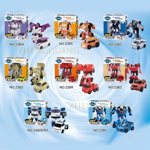 Zhengguang Juguete Educativo para Niños, Coche Robot de Plástico con Funciones de Transformación y Deformación Intercambiables - Product Image 3