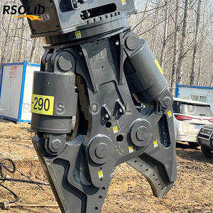 Cizalla Hidráulica de Doble Cilindro para Excavadora Rsoliddiesel, Accesorio para Desguace de Chatarra y Desmontaje de Vehículos 360 °   Rotación - Product Image 2
