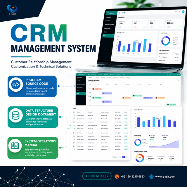 CRM Customer Management System Software Can Apply for Trial/demonstration Account Functions and Customize Them As Needed