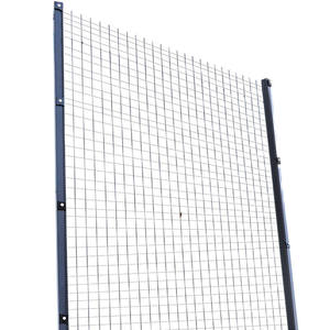 Clôture en acier à faible teneur en carbone 358, portail facile à installer, anti-intrusion, résistant à la pourriture, treillis de jardin commercial, revêtement en poudre, garde-corps en 3D - Product Image 4