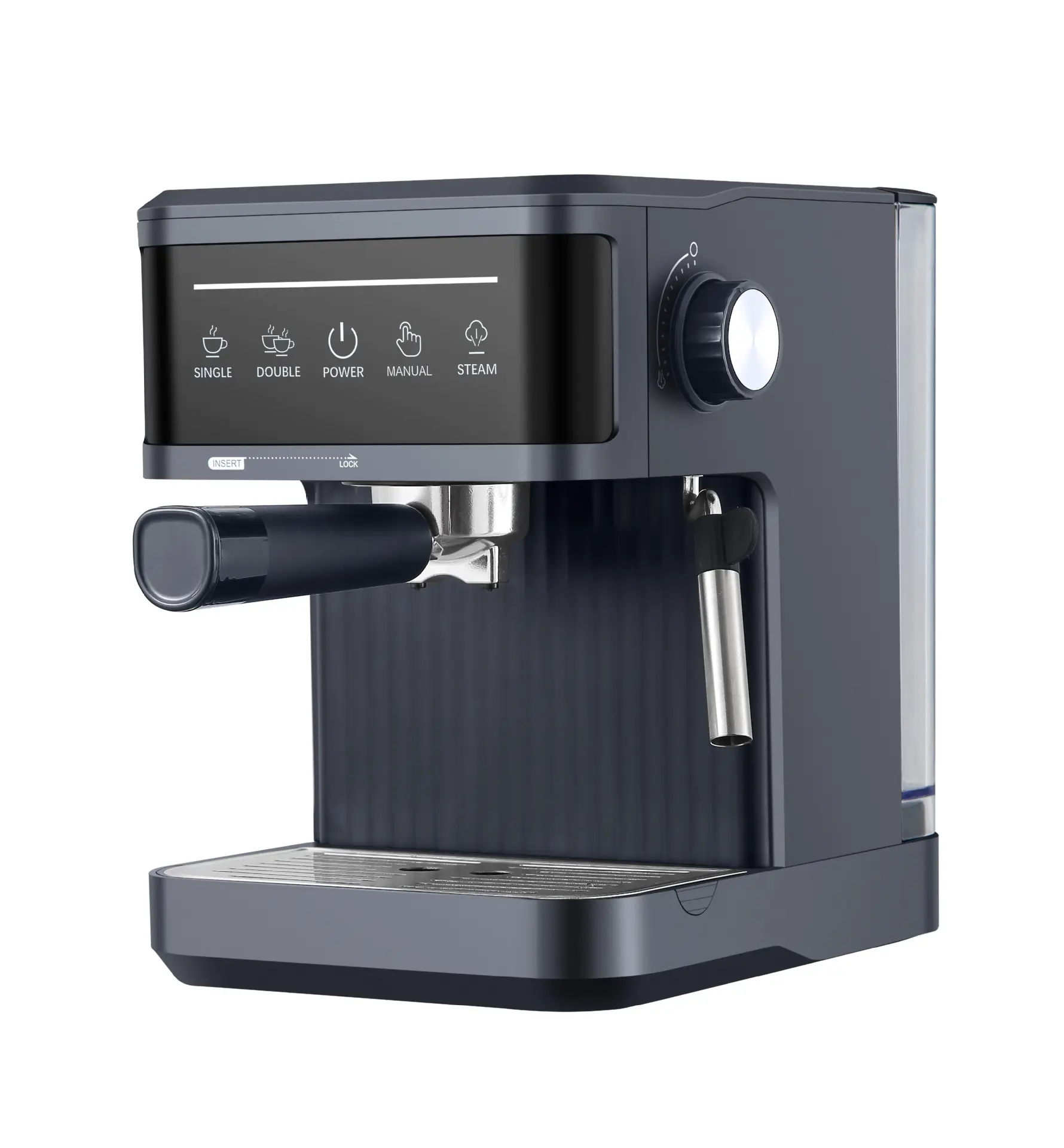 Groothandel 15 Bar Espressomachine Commerciële Elektrische Infuus Koffiezetapparaat Met Roestvrijstalen Behuizing Voor Hotels