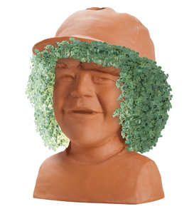 Chia Pet <span class=keywords><strong>Dustin</strong></span> de <span class=keywords><strong>Stranger</strong></span> Things Diversión para cultivar maceta decorativa Fácil diseño artificial para el hogar al aire libre - Product Image 4
