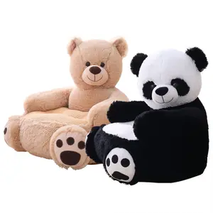 Baby Dier Sofa Ondersteuning Stoel Pluche Stoel Zacht Gevulde Beer/Panda/Eend Baby Pluche Cartoon Kussen Sofa