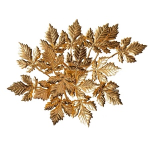 Lampe murale de chevet contemporaine de luxe en feuille d'or <span class=keywords><strong>Art</strong></span> <span class=keywords><strong>Nouveau</strong></span> pour l'intérieur, foyer, salon, décoration murale - Product Image 2