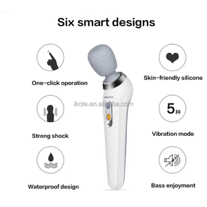 Masajeador Eléctrico Portátil de Alta Frecuencia con Vibración, Amigable con la Piel, para Aliviar el Dolor Muscular de Cuello, Espalda, Piernas y Cuerpo Completo - Product Image 3