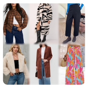 Ropa de Mujer al por Mayor Otoño/Invierno, Chaquetas, Suéteres, Pantalones Baratos de Venta Caliente, Estilos Casuales, Entrega Aleatoria de Inventario - Product Image 5