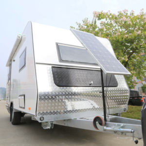 Caravana de Lujo Personalizada Kinlife 2026, Remolque de Viaje de Aluminio, Casa Rodante de 19 pies, Tienda de Campaña <span class=keywords><strong>para</strong></span> Acampar - Product Image 3