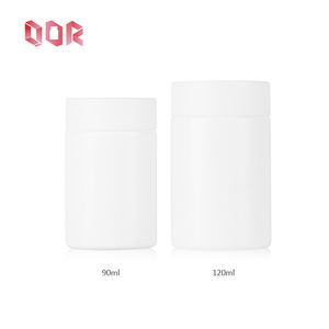 Fabricant Premium HDPE Oblique Épaule Pot 90ml 120ml Matte Givré Médicament Conteneur pour Herbes Ayurvédiques TCM - Product Image 4