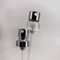 Bouteilles de pulvérisation de parfum de luxe Bouteilles d'oud vides en gros de finition dorée et chromée avec pompe à brouillard de qualité supérieure