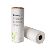 Serviette de cuisine jetable Super Absorption à usage domestique de haute qualité rouleau de papier de cuisine nettoyage d'huile papier de cuisine