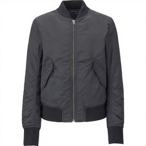 Custom <b>Mens</b> Heavyweight Bomber <b>Jackets</b> Blank Oversized Streetwear <b>Flight</b> <b>Jacket</b> Plain Winter Coat - Product Image 1