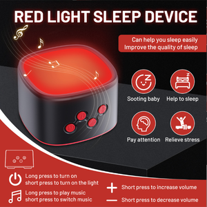 Appareil de thérapie par lumière rouge pour le sommeil, lumière rouge pure 630 nm pour un meilleur sommeil, approuvé scientifiquement pour les adultes - Product Image 1