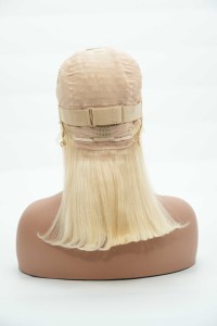 Pelucas de Cabello Humano Rubio 613 al por Mayor, Pelucas Cortas 613 de Encaje Completo con Cabello de Bebé, Pelucas Baratas 613 de Corte Bob con Encaje Frontal - Product Image 5