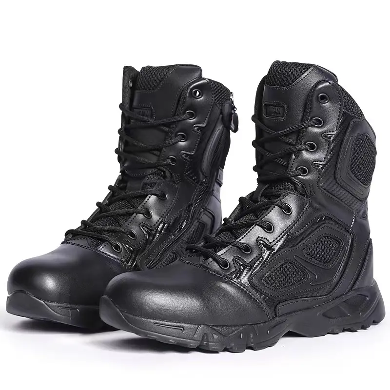 Outdoor Hiking Shoes Tactical Training High Top Lightweights Anti-Slip Wear-resistant Boots for Men
