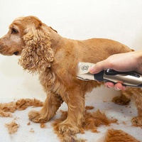 Tierhaar-Trimmer-Set Sicherer Elektrischer Geräuscharmer Wiederaufladbarer Katzenhaarschneider und Trimmer-Set Tierhaarrasierer