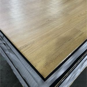 แผ่นยางพีวีซีลายไม้สำหรับยิมแผ่นยางดูดซับแรงกระแทกสำหรับฟิตเนส - Product Image 2