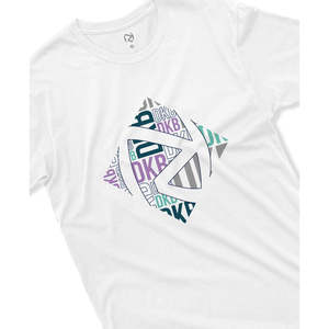 Unisex t-shirt Logo quadrato Vintage lavato con acido in seta 100% cotone mercerizzato 240g/260gsm lavato con acido compresso altre caratteristiche - Product Image 1