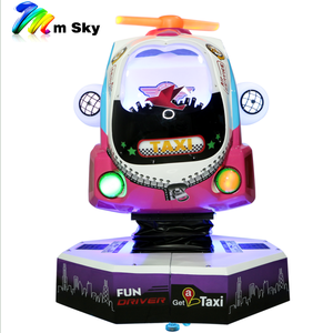 Air Taxi Indoor Kids Coin-Operated Kiddie Rides Machine avec 3D Video Airplane Games Swing Fiberglass Airplane for Mall - Product Image 2