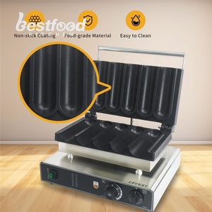 Máquina Eléctrica Comercial para Hacer Wraps de Pollo Estilo Nuevo México, Asador de Burritos, Calentador de Rollos, Máquina para Hacer Waffles de Acero Inoxidable - Product Image 3