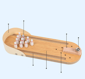 Premium 2024 VENTA CALIENTE DE ESCRITORIO DE MADERA <span class=keywords><strong>MINI</strong></span> BOLOS JUGUETES DE MADERA <span class=keywords><strong>MINI</strong></span> JUEGO DE MESA DE MADERA para NIÑOS y ADULTOS 2024 Gran <span class=keywords><strong>precio</strong></span> - Product Image 4
